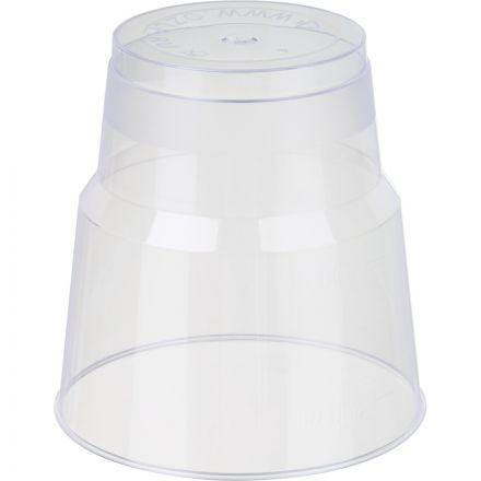 Стакан одноразовый 200мл Кристалл прозр. КОМУС 25шт/уп