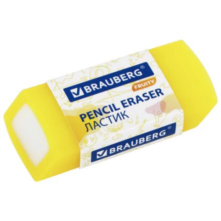 Ластики полупрозрачные BRAUBERG FRUITY НАБОР 4 штуки, размер ластика 54х23х10 мм, упаковка блистер, 271343 Ластики полупрозрачные BRAUBERG FRUITY НАБОР 4 штуки, размер ластика 54х23х10 мм, упаковка блистер, 271343
