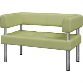 Диван MV_ Комус Мебель Balance 2-мест. (Bu2-2) к/з Or.19 салатовый