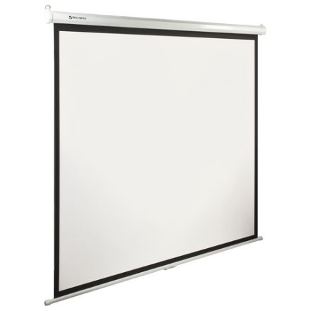 Экран проекционный настенный (200х200 см), матовый, 1:1, BRAUBERG "WALL", 236727 Экран проекционный настенный (200х200 см), матовый, 1:1, BRAUBERG "WALL", 236727