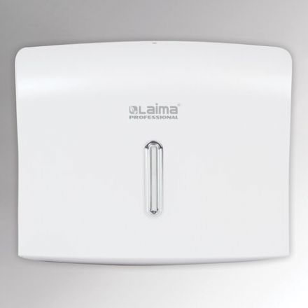 Диспенсер для полотенец LAIMA PROFESSIONAL BASIC (Система H2), Z-сложения, белый, ABS, 605049