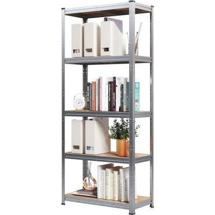 Стеллаж металлический SK6_MZ BONUS, 5 полок. цинк, ХДФ. 1800х750х350 Стеллаж металлический SK6_MZ BONUS, 5 полок. цинк, ХДФ. 1800х750х350