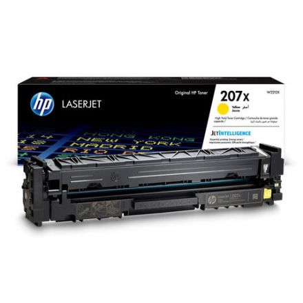 Картридж лазерный HP (W2212X) Color LJ M282/M283/M255, №207X, желтый, оригинальный, ресурс 2450 страниц Картридж лазерный HP (W2212X) Color LJ M282/M283/M255, №207X, желтый, оригинальный, ресурс 2450 страниц