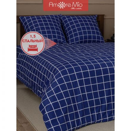 Постельное белье 1,сп микрофибра Indigo (нав. 70х70 2 шт), синий Постельное белье 1,сп микрофибра Indigo (нав. 70х70 2 шт), синий