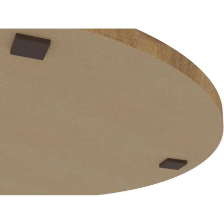 Стол журнальный KF_КАТ (9478232201)мет. черн./МДФ дуб вотан,черн