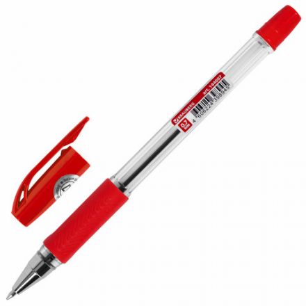 Ручка шариковая BRAUBERG "BP-GT", КРАСНАЯ, корпус прозрачный, евронаконечник 0,7 мм, линия письма 0,35 мм, 144007 Ручка шариковая BRAUBERG "BP-GT", КРАСНАЯ, корпус прозрачный, евронаконечник 0,7 мм, линия письма 0,35 мм, 144007