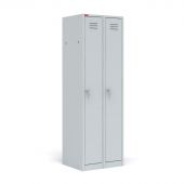 Шкаф для одежды металлический ШРМ 22-М (2 отделения, 600x500x1860 мм)