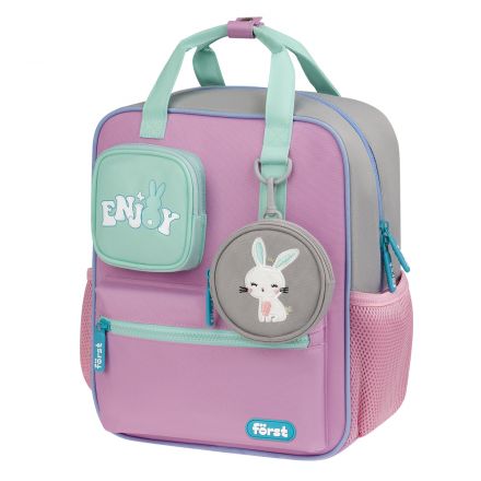 Рюкзак Först F-Kids "Enjoy!" 30,5*25,5*12см, 1 отделение, 5 карманов, эргономичная спинка Рюкзак Först F-Kids "Enjoy!" 30,5*25,5*12см, 1 отделение, 5 карманов, эргономичная спинка