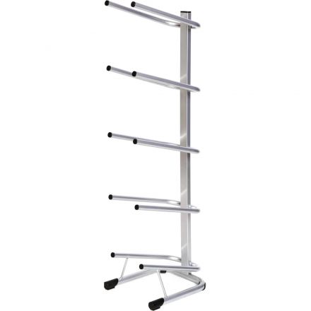 Стеллаж для бутилированной воды KD_Бридж-5 на 5 тар, цвет  серый