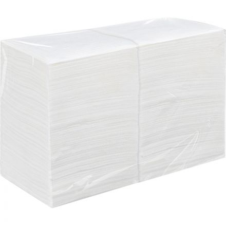 Салфетки бумажные целлюлоза белые 1сл 23х23см 400л/уп