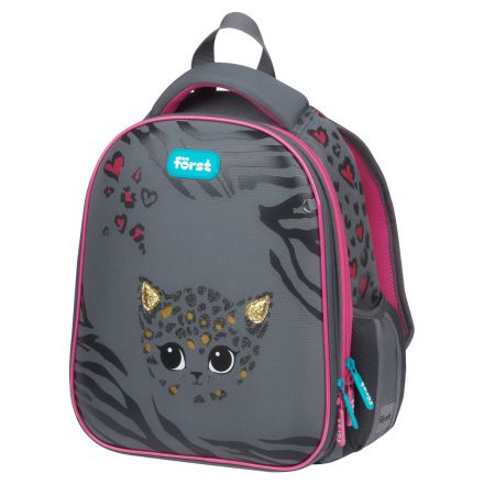 Ранец Först F-Top облегченный "Little leo" 36*28*15см, 2 отделения, 2 кармана, анатомическая спинка Ранец Först F-Top облегченный "Little leo" 36*28*15см, 2 отделения, 2 кармана, анатомическая спинка