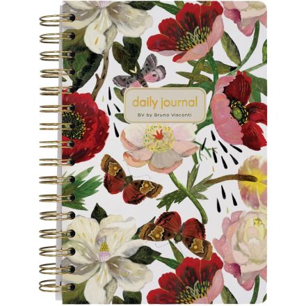 Ежедневник недатированный CUTE DIARY А5,BV,136,ПИОН,зол.греб,3-701/10