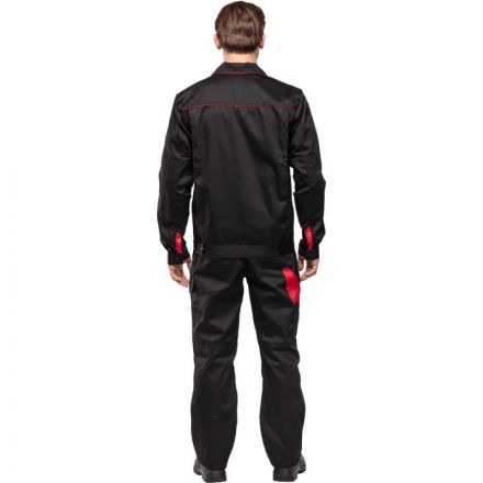 Костюм рабочий летний муж. л29-КПК черн/красн (р.44-46) 182-188