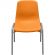 Стул GL_Комус Мебель Стрит RAL 9006, (пластик оранжевый)