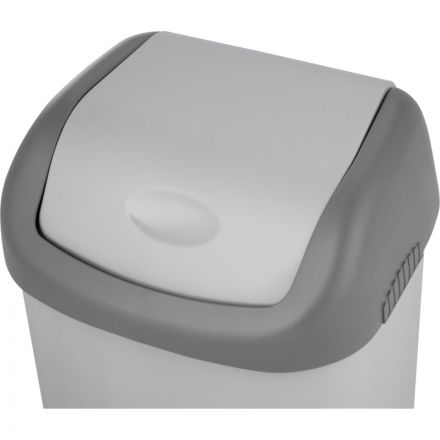 Контейнер для мусора подвесное 14л с качающейся крышкой 327 Контейнер для мусора подвесное 14л с качающейся крышкой 327