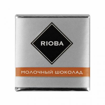 Шоколад порционный RIOBA Молочный 32%, 800 г, пакет, 366305 Шоколад порционный RIOBA Молочный 32%, 800 г, пакет, 366305