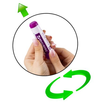 Клей-карандаш обесцвечивающийся BRAUBERG 15 г, 3 штуки на блистере, 229473 Клей-карандаш обесцвечивающийся BRAUBERG 15 г, 3 штуки на блистере, 229473