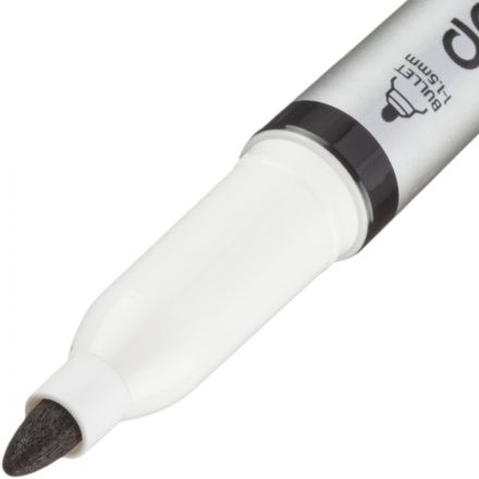 Маркер для белых досок Think, круглый наконечник, толщ.линии 1,5 мм, черный