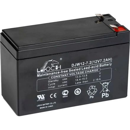 Батарея для ИБП LEOCH DJW12-7.2 F2 12В 7.2А.ч