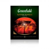Чай Greenfield Kenyan Sunrise черн.фольгир. 100 пак/уп 0600-09