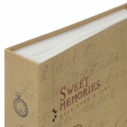 Фотоальбом BRAUBERG "Часы, крафт" на 200 фото 10х15 см, твердая обложка, термосварка, 391165 Фотоальбом BRAUBERG "Часы, крафт" на 200 фото 10х15 см, твердая обложка, термосварка, 391165