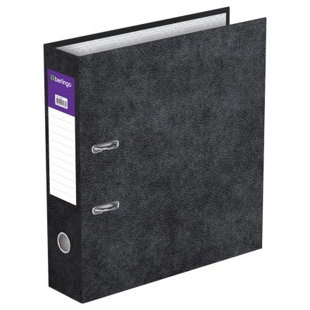 Папка-регистратор Berlingo "Profit", 70мм, мрамор Папка-регистратор Berlingo "Profit", 70мм, мрамор