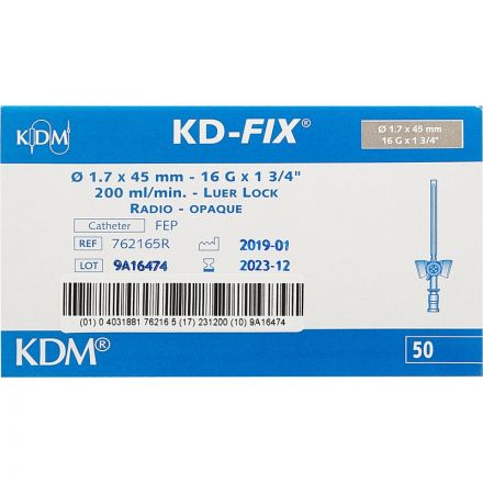 Катетер внутривенный с доп.портом G16 KDM 50шт/уп Катетер внутривенный с доп.портом G16 KDM 50шт/уп