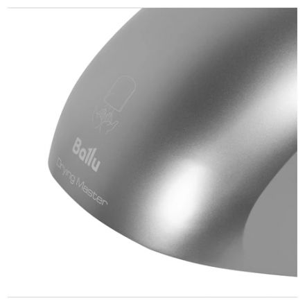 Сушилка для рук BALLU BAHD-2000DM Silver, 2000 Вт, пластик, серебро