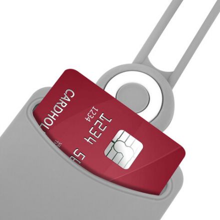 Бейдж вертикальный для пропуска и ID-карт, СИЛИКОНОВЫЙ, 85х54 мм, шнурок 42 см, серый, BRAUBERG, 238905 Бейдж вертикальный для пропуска и ID-карт, СИЛИКОНОВЫЙ, 85х54 мм, шнурок 42 см, серый, BRAUBERG, 238905