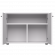 Тумба для оргтехники Everprof EVO 800х604x588 Белый