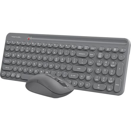 Набор клавиатура+мышь A4Tech Fstyler FG3300 Air2 сер/USB/беспр/slim 2012611 Набор клавиатура+мышь A4Tech Fstyler FG3300 Air2 сер/USB/беспр/slim 2012611