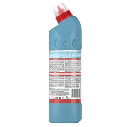 Чистящее средство 500 мл, ДОМЕСТОС "Свежесть Атлантики", с отбеливающим эффектом, гель