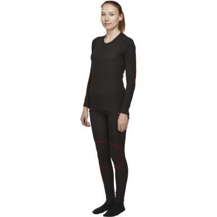 Термофутболка с дл. рукавом жен. чер. Activ-35 р-р 48