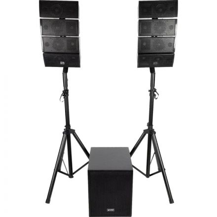 Комплект звуковой Gemini LRX-448, 600Вт, 2 кол + сабвуфер, стойки (2 места) Комплект звуковой Gemini LRX-448, 600Вт, 2 кол + сабвуфер, стойки (2 места)