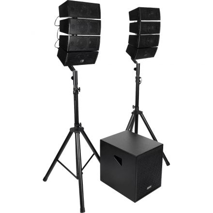 Комплект звуковой Gemini LRX-448, 600Вт, 2 кол + сабвуфер, стойки (2 места) Комплект звуковой Gemini LRX-448, 600Вт, 2 кол + сабвуфер, стойки (2 места)