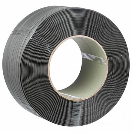 Стреппинг лента полипропиленовая серая, 15 мм х 1 мм, длина 1200 метров, 609094 Стреппинг лента полипропиленовая серая, 15 мм х 1 мм, длина 1200 метров, 609094