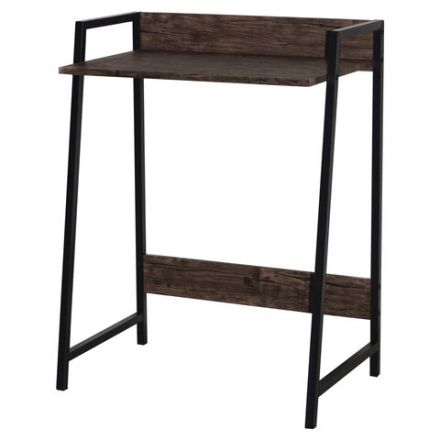 Стол на металлокаркасе BRABIX "LOFT CD-003", 640х420х840 мм, цвет морёный дуб, 641215 Стол на металлокаркасе BRABIX "LOFT CD-003", 640х420х840 мм, цвет морёный дуб, 641215