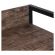 Стол на металлокаркасе BRABIX "LOFT CD-003", 640х420х840 мм, цвет морёный дуб, 641215 Стол на металлокаркасе BRABIX "LOFT CD-003", 640х420х840 мм, цвет морёный дуб, 641215