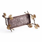 Поднос Secret De Maison MAPLE4 ( mod. 9592 ) алюминиевый сплав, 47,5x27,5x8,5 см, латунь, золото/brass, gold Поднос Secret De Maison MAPLE4 ( mod. 9592 ) алюминиевый сплав, 47,5x27,5x8,5 см, латунь, золото/brass, gold