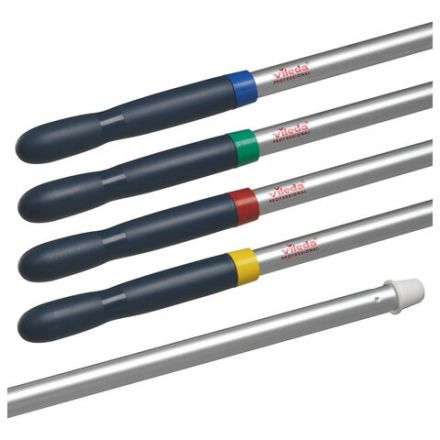 Черенок рукоятка 150 см, VILEDA PROFESSIONAL для инвентаря с еврорезьбой, d=2,2 см, алюминиевый, 506271 Черенок рукоятка 150 см, VILEDA PROFESSIONAL для инвентаря с еврорезьбой, d=2,2 см, алюминиевый, 506271