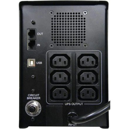 ИБП Powerсom Imperial IMD-1200AP (6 IEC/720Вт/RJ45)