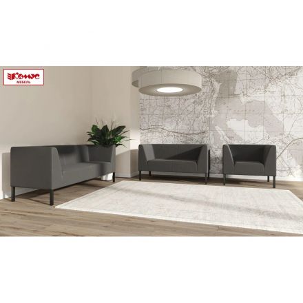 Кресло MV_Комус Мебель_Bonus (Rt1) к/з Or.16/Ec.3001 черн
