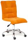 Кресло Tetchair ZERO, флок , оранжевый, 18