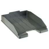 Лоток для бумаг горизонтальный СТАММ "Эксперт", серый Лоток для бумаг горизонтальный СТАММ "Эксперт", серый