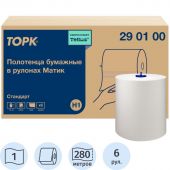 Полотенца бумажные в рулонах 1-сл. Tork Matic  6рул/уп