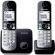 Радиотелефон Dect Panasonic KX-TG6812RU чер(KX-TG6812RUB)
