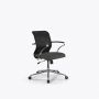 Кресло Sit 8 M4-9K - X2+Bahama /Uh00/Wh12/K15cF(M09.B23.G18.W01) Черный-Тем.серый