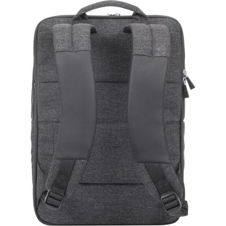 Рюкзак для ноутбука RIVACASE 8861 black mélange 15.6/4