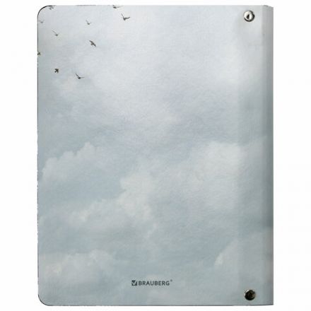 Тетрадь на кольцах А5 (180х220 мм), 80 листов, под кожу, клетка, BRAUBERG VISTA, Infinite way, 112132 Тетрадь на кольцах А5 (180х220 мм), 80 листов, под кожу, клетка, BRAUBERG VISTA, Infinite way, 112132