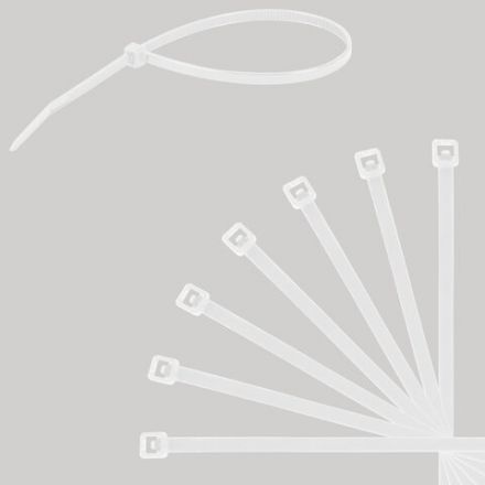 Стяжки (хомуты) нейлоновые сверхпрочные НАБОР 150 шт. (2,5х100/150 мм; 3,6х200 мм), белые, SONNEN, 607927 Стяжки (хомуты) нейлоновые сверхпрочные НАБОР 150 шт. (2,5х100/150 мм; 3,6х200 мм), белые, SONNEN, 607927